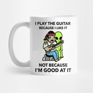 I Play The Guitar Mug